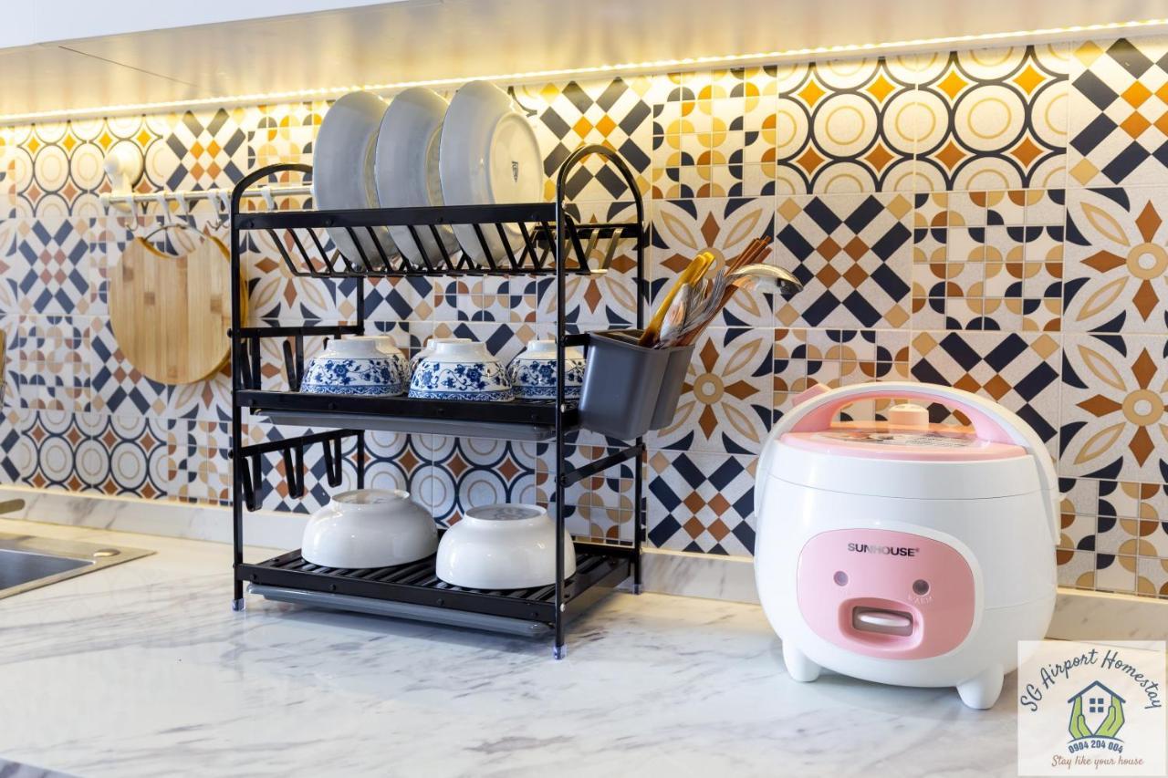 Can Ho Orchard Parkview - Tan Son Nhat Airport Homestay Ho Chi Minh-byen Eksteriør bilde